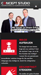 Mobile Screenshot of concept-studio.de
