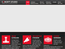 Tablet Screenshot of concept-studio.de